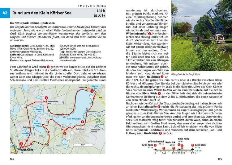 Produktbild: ROTHER Wanderf&uuml;hrer Rund um Berlin
