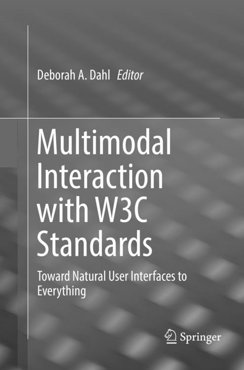 Produktbild: Multimodal Interaction with W3C Standards