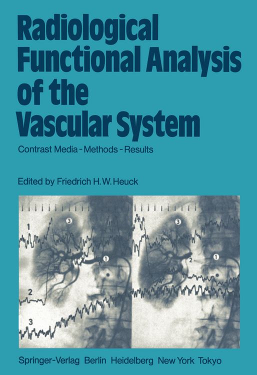 Produktbild: Radiological Functional Analysis of the Vascular System