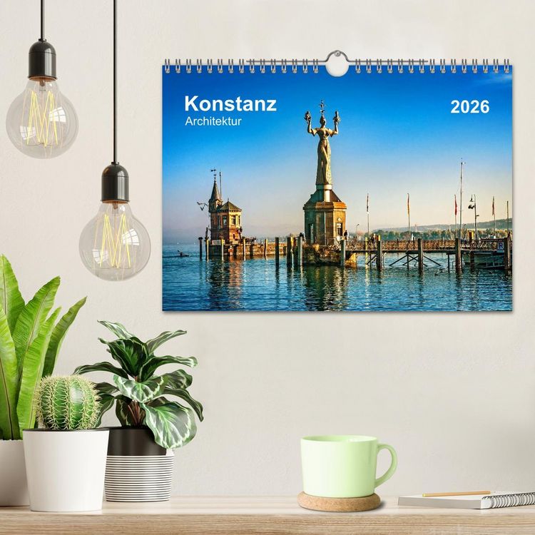 Produktbild: Konstanz Architektur (Wandkalender 2026 DIN A4 quer), CALVENDO Monatskalender