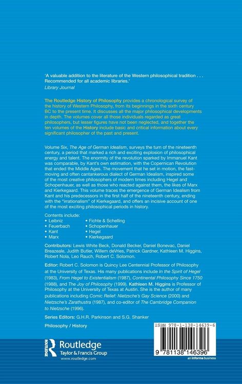Produktbild: The Age of German Idealism