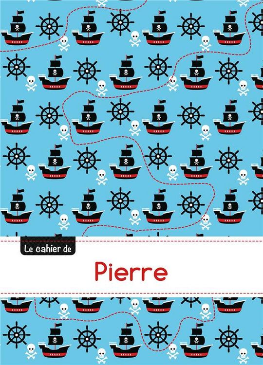 Produktbild: Cahier pierre blanc,96p,a5 pirates