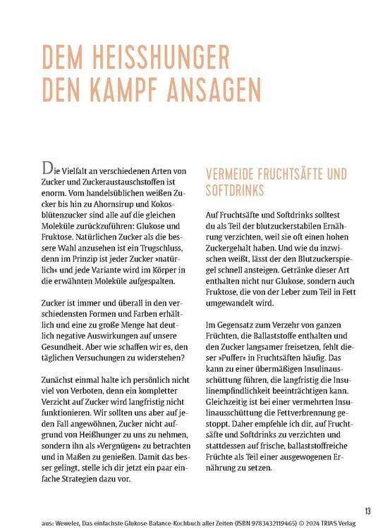Produktbild: Das einfachste Glukose-Balance-Kochbuch aller Zeiten