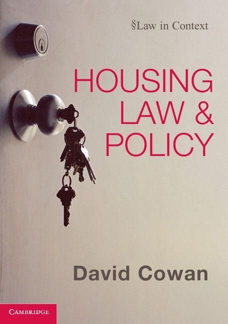 Produktbild: Housing Law and Policy