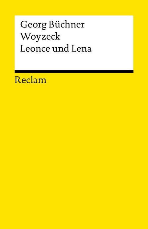 Produktbild: Woyzeck &middot; Leonce und Lena