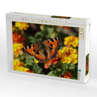 Produktbild: CALVENDO Puzzle Kleiner Fuchs auf Lantana | 1000 Teile Lege-Gr&ouml;&szlig;e 64x48cm Foto-Puzzle f&uuml;r gl&uuml;ckliche Stunden