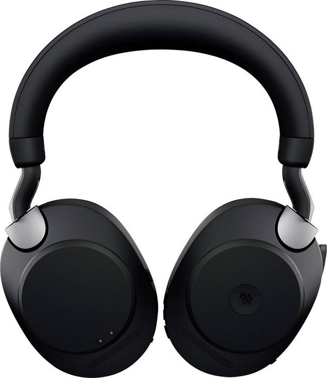 Produktbild: Jabra Evolve 2 85 Over Ear Headset Bluetooth&reg;, kabelgebunden Stereo Schwarz Mikrofon-Rauschunterdr&uuml;ckung Lautst&auml;rkeregelung, Batterieladeanzeige,
