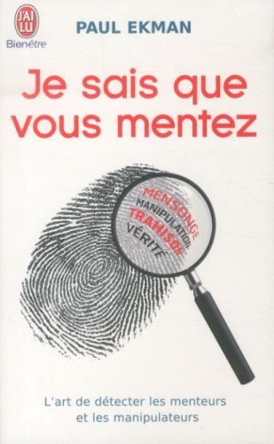 Produktbild: Ekman, P: Je sais que vous mentez !