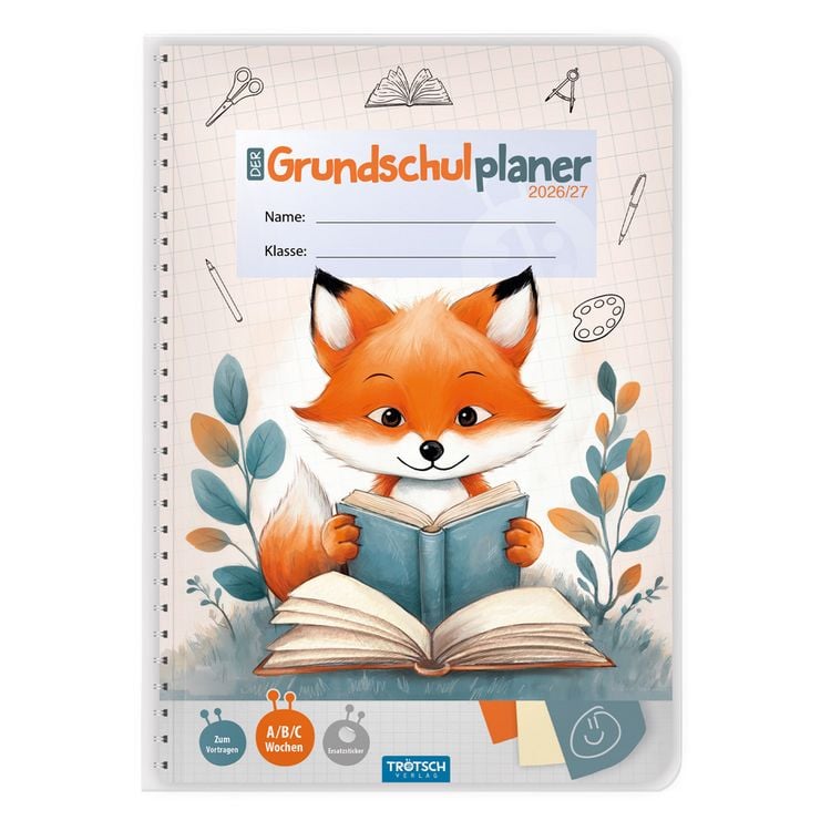 Produktbild: TR&Ouml;TSCH - Grundschulplaner Fuchs 26/27