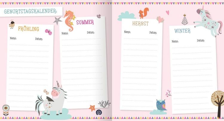 Produktbild: Alle meine Freunde &ndash; Einhorn &brvbar; Mit &uuml;ber 300 Stickern