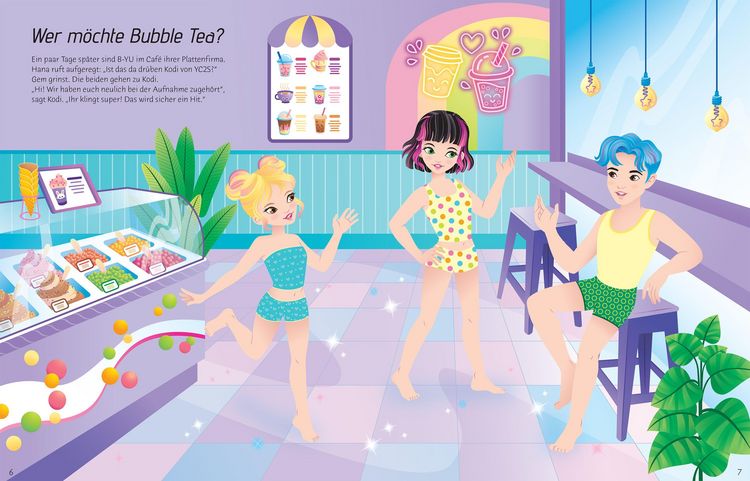 Produktbild: Mein Anziehpuppen-Stickerbuch: K-Pop