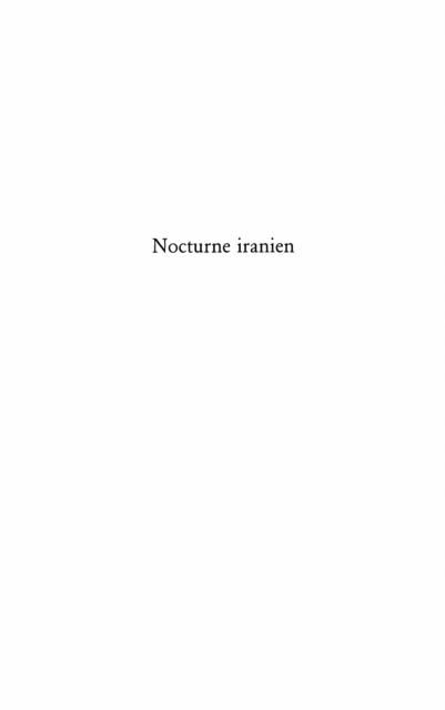 Produktbild: Nocturne iranien