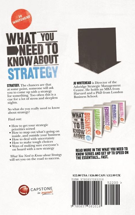 Produktbild: What You Need to Know about Strategy