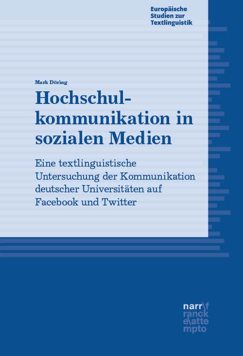 Produktbild: Hochschulkommunikation in sozialen Medien