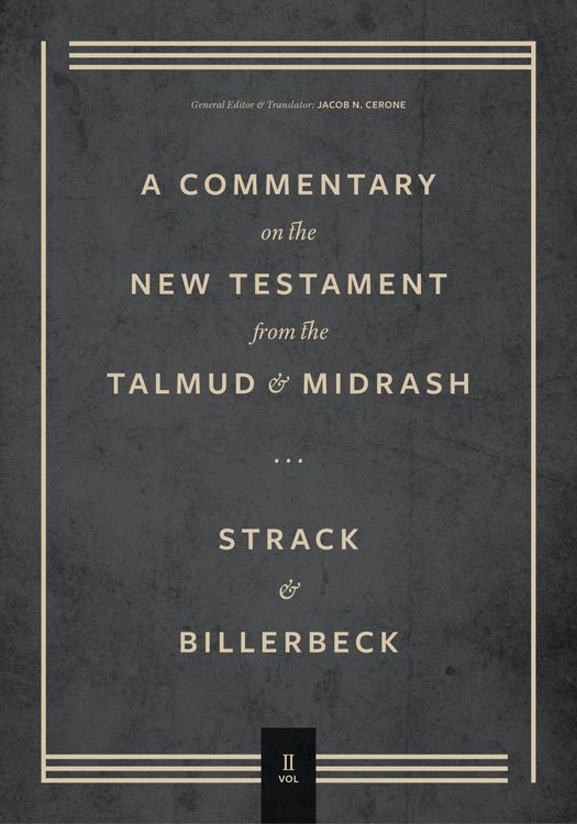 Produktbild: Commentary on the New Testament from the Talmud and Midrash