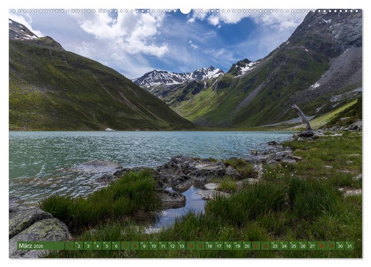 Produktbild: Pitztal in Bildern (hochwertiger Premium Wandkalender 2026 DIN A2 quer), Kunstdruck in Hochglanz