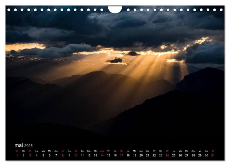 Produktbild: Ambiances Ari&egrave;ge Pyr&eacute;n&eacute;es (Calendrier mural 2026 DIN A4 vertical), CALVENDO calendrier mensuel