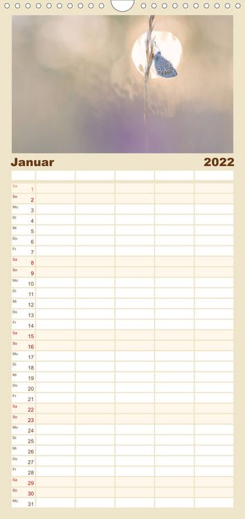Produktbild: Familienplaner Naturfotografie (Wandkalender 2022 , 21 cm x 45 cm, hoch)