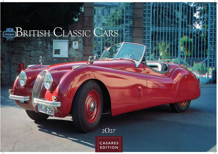 Produktbild: British Classic Cars Kalender 2027 &ndash; Wandkalender | Fotokalender Englische Oldtimer 35x50cm Gro&szlig;format - Eleganz der Britischen Oldtimer