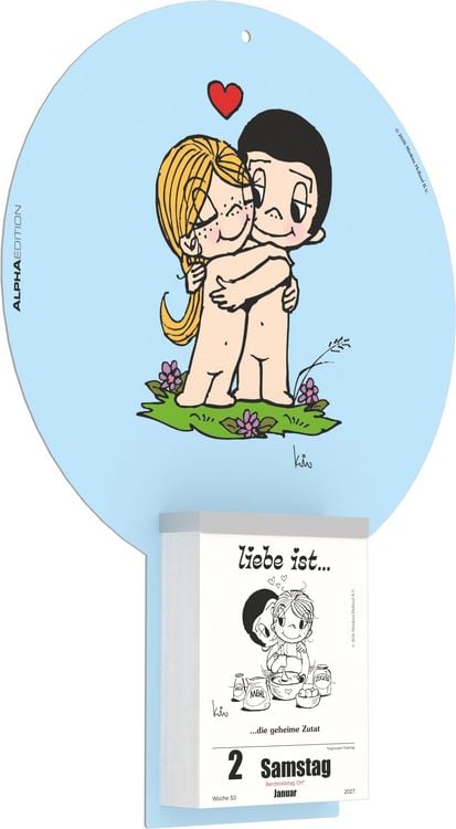Produktbild: Liebe ist... Tagesabrei&szlig;kalender 2027