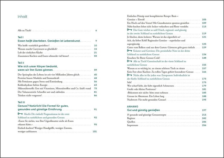 Produktbild: Nat&uuml;rlich genie&szlig;en!