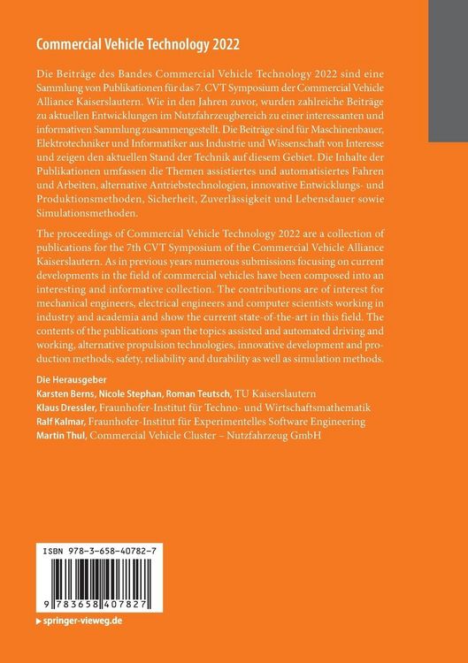Produktbild: Commercial Vehicle Technology 2022