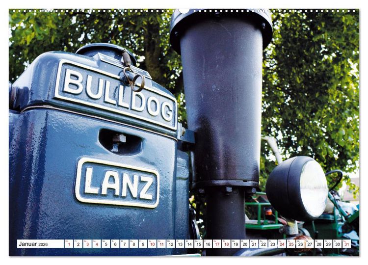 Produktbild: Traktoren und Schlepper (hochwertiger Premium Wandkalender 2026 DIN A2 quer), Kunstdruck in Hochglanz
