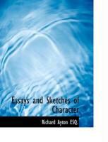 Produktbild: Essays and Sketches of Character