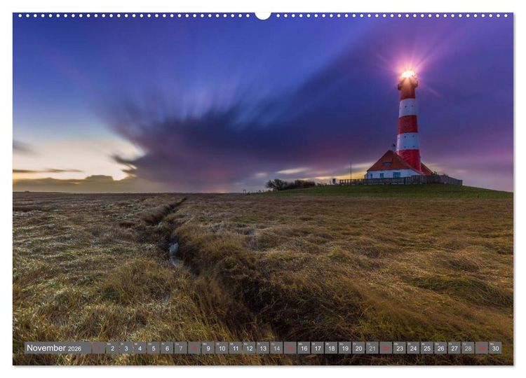 Produktbild: Wegweiser der Meere (Wandkalender 2026 DIN A2 quer), CALVENDO Monatskalender
