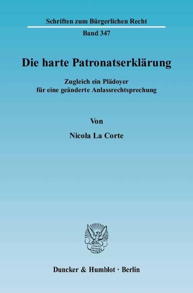 Produktbild: Die harte Patronatserkl&auml;rung.