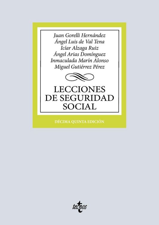 Produktbild: Lecciones de Seguridad Social