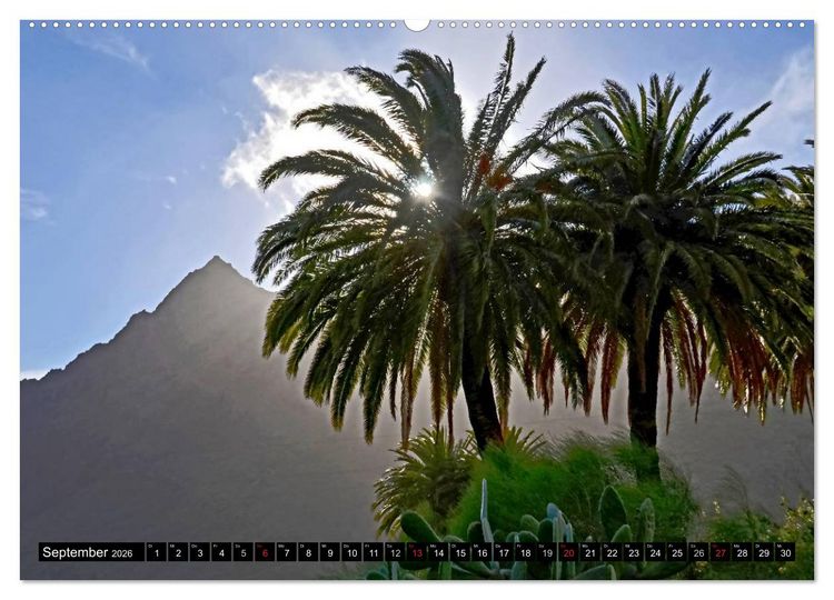 Produktbild: Teneriffas rauer Norden (hochwertiger Premium Wandkalender 2026 DIN A2 quer), Kunstdruck in Hochglanz
