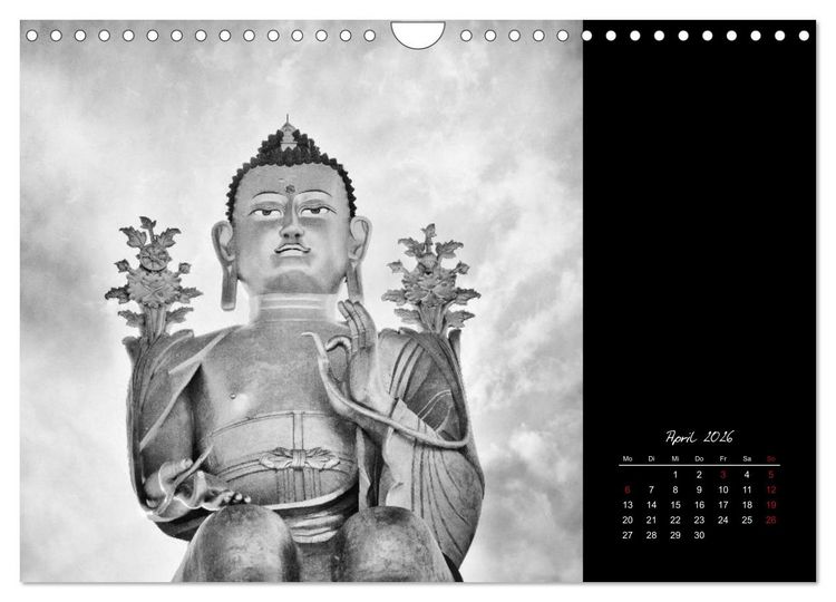 Produktbild: Worte des Buddha 2026 (Wandkalender 2026 DIN A4 quer), CALVENDO Monatskalender