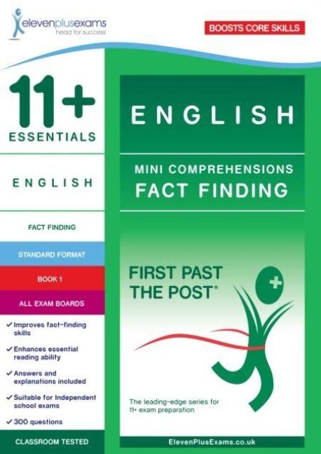 Produktbild: 11+ Essentials English Mini-Comprehensions: Fact-Finding Book 1