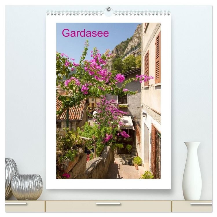 Produktbild: Gardasee (hochwertiger Premium Wandkalender 2027 DIN A2 hoch), Kunstdruck in Hochglanz