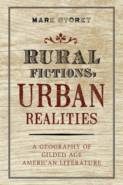 Produktbild: Rural Fictions, Urban Realities