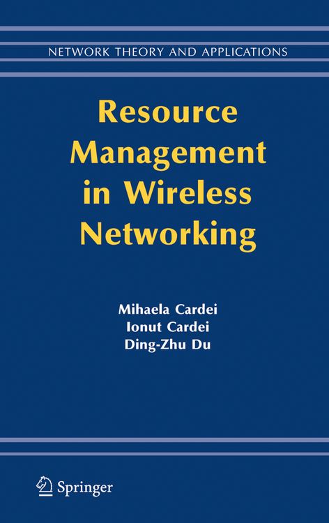 Produktbild: Resource Management in Wireless Networking