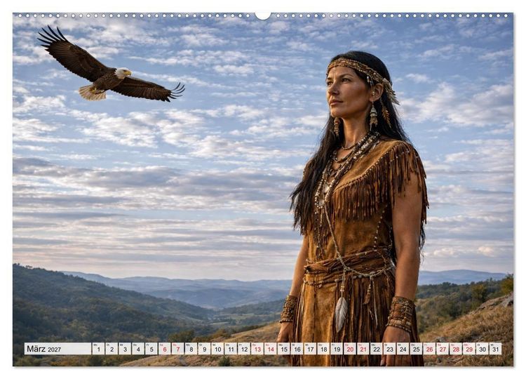 Produktbild: Ein spiritueller Weg. Im Rhythmus der Natur (Wandkalender 2027 DIN A2 quer), CALVENDO Monatskalender