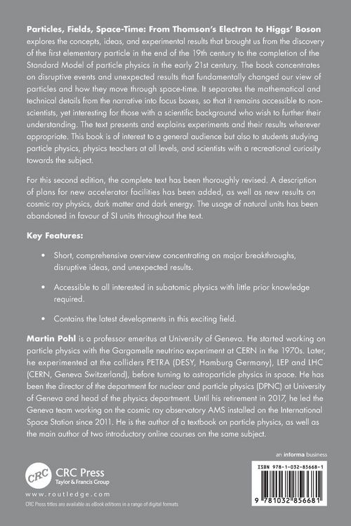Produktbild: Particles, Fields, Space-Time