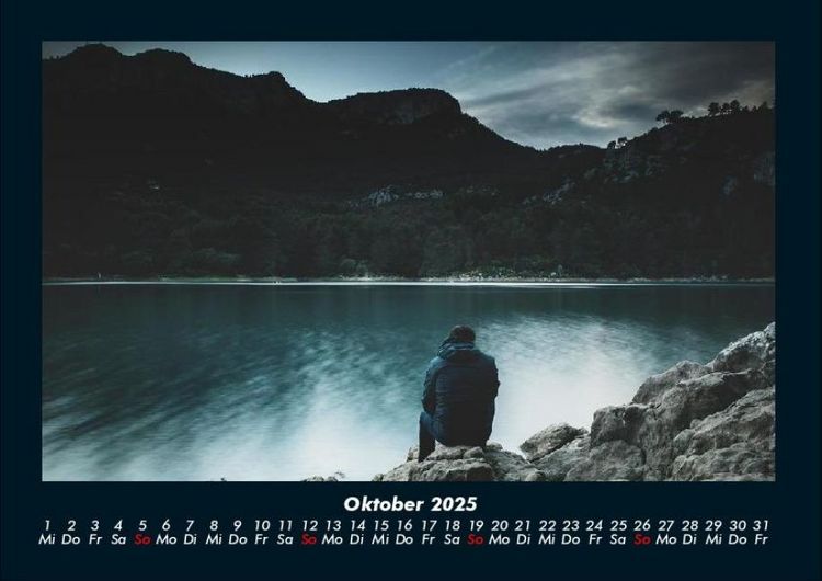 Produktbild: Die Seen der Erde 2025 Fotokalender DIN A4
