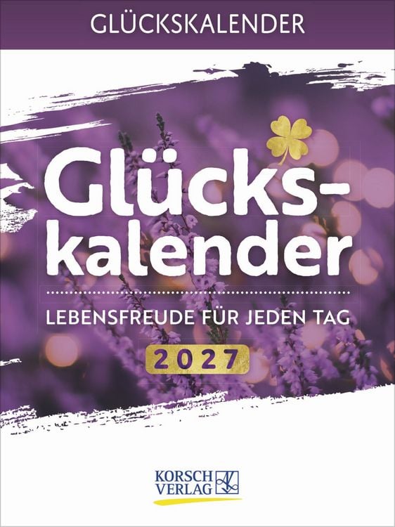 Produktbild: Gl&uuml;ckskalender 2027