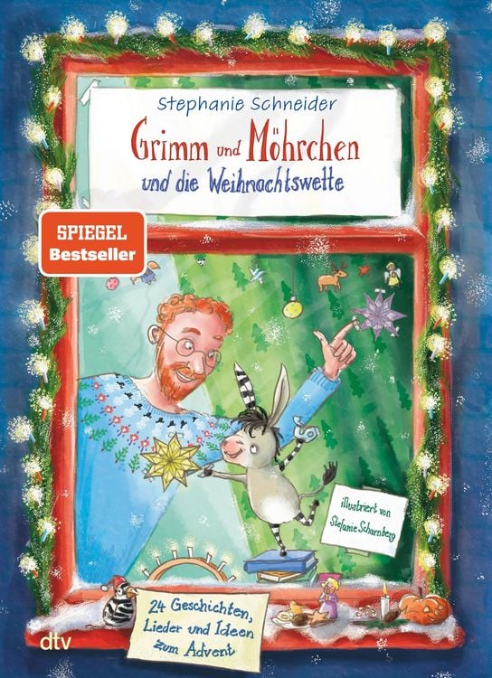Produktbild: Grimm und M&ouml;hrchen und die Weihnachtswette - 24 Geschichten, Lieder und Ideen zum Advent&iquest;