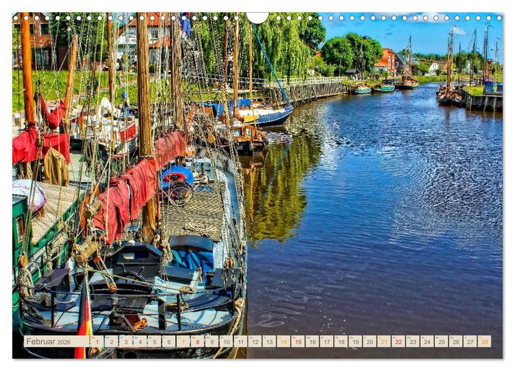 Produktbild: Reise an die Nordsee - Carolinensiel (Wandkalender 2026 DIN A3 quer), CALVENDO Monatskalender