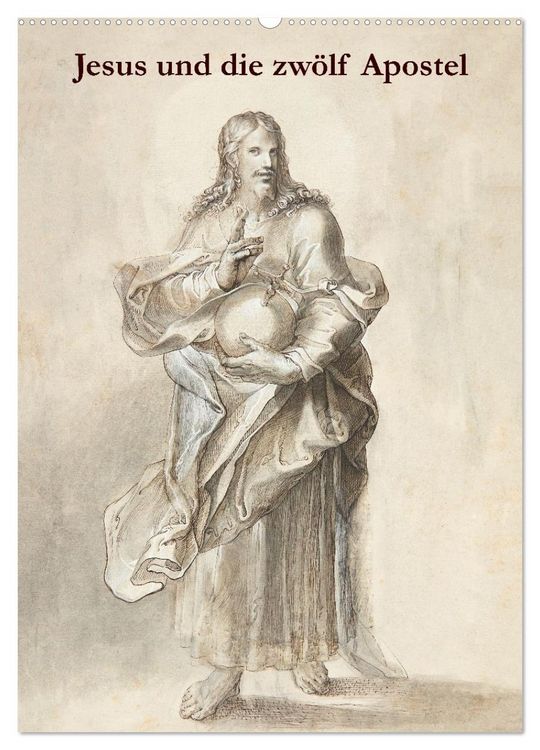 Produktbild: Jesus und die zw&ouml;lf Apostel (Wandkalender 2026 DIN A2 hoch), CALVENDO Monatskalender