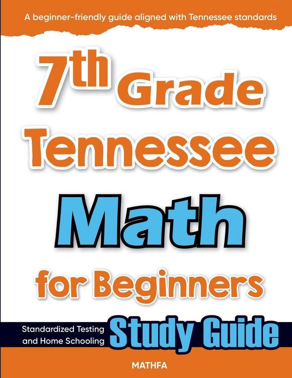 Produktbild: 7th Grade Tennessee Math for Beginners