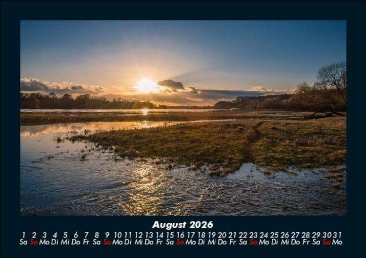 Produktbild: Landschaftskalender 2026 Fotokalender DIN A5
