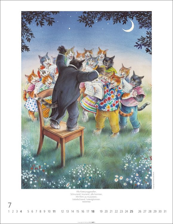 Produktbild: Schnurren und Kratzen - Bilder von Katzen Kalender 2027