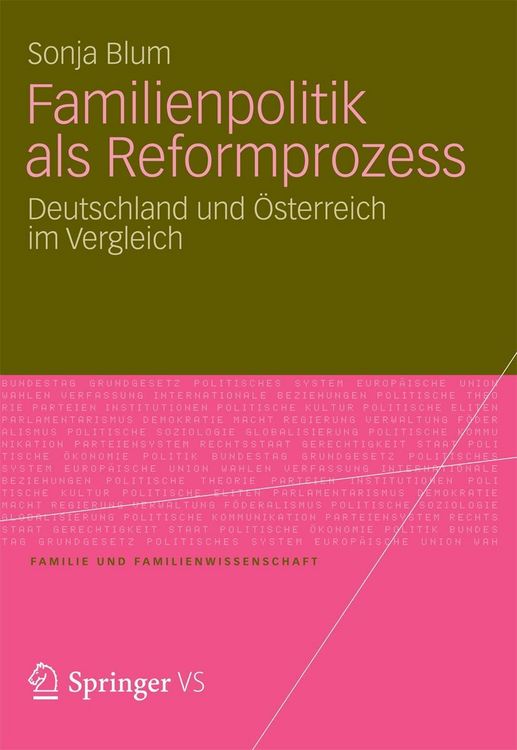 Produktbild: Familienpolitik als Reformprozess