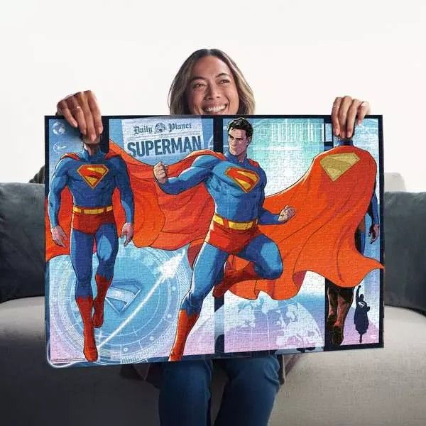 Produktbild: Erwachsenenpuzzle 1000 Teile - DC Comics - Der letzte Sohn von Krypton