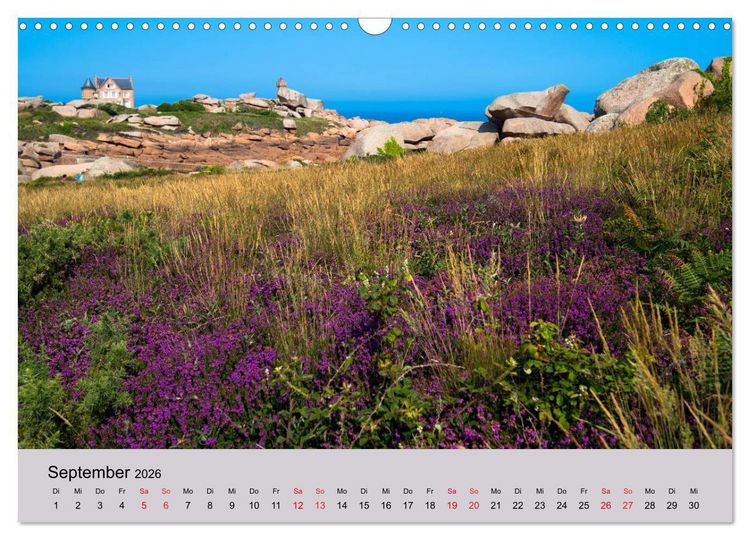 Produktbild: Wundervolles Frankreich (Wandkalender 2026 DIN A3 quer), CALVENDO Monatskalender
